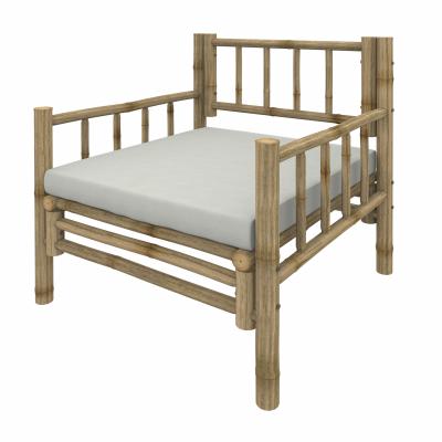 Fauteuil de jardin en bambou naturel