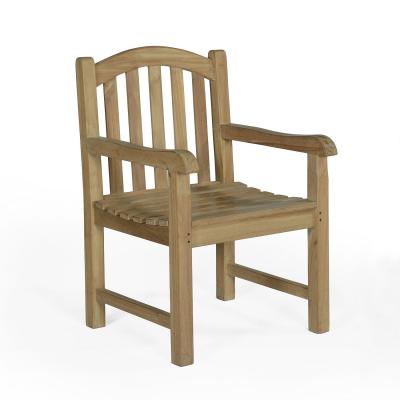 Fauteuil en teck Ecograde Brighton - Dossier arrondi