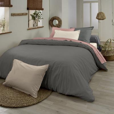 Housse de couette en 100% coton biologique - Bronze - 260 x 240 cm