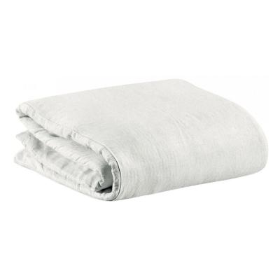 Housse de couette Stonewashed Zeff blanc Vivaraise