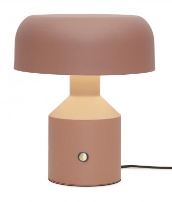 Lampe &agrave; poser Porto &Oslash;25 cm terracotta Rouge It's About Romi