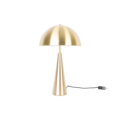 Sublime - Lampe &agrave; poser champignon en m&eacute;tal - Couleur - Or