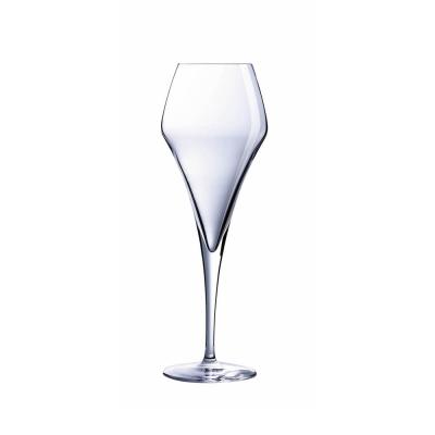 Lot de 6 fl&ucirc;tes &agrave; champagne 21 cl en cristallin transparent