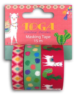 Toga Masking Tapes, Autre, Multicolore, 6.7 x 8.5 x 4.7 cm MTY001