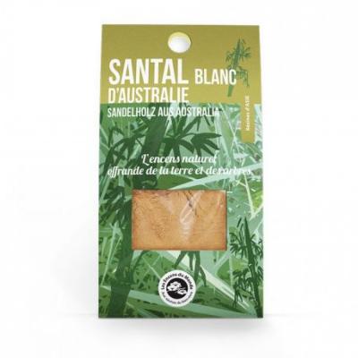 M&eacute;lange de Santal blanc - Sachet 25 g - Les Encens du Monde