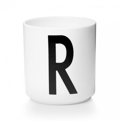 DESIGN LETTERS Tasse en porcelaine Personal  - R - blanc