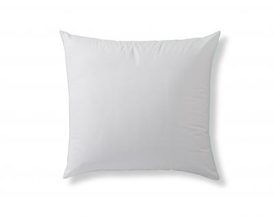 Oreiller ferme 60x60 blanc en coton