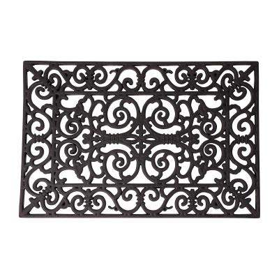 Best For Boots - Paillasson en caoutchouc Arabesque 60 x 40 cm