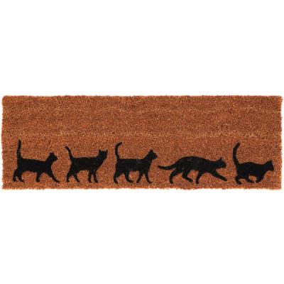 Best For Boots Paillasson en Fibres de Coco Evolution 75 x 25 cm Chats