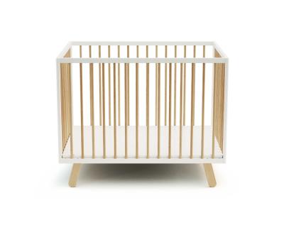 At4 - parc b&eacute;b&eacute; pirate en bois blanc et h&ecirc;tre 80 x 100 cm