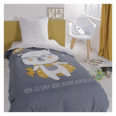 Parure housse de couette fantaisie enfant en coton 57 fils BOY