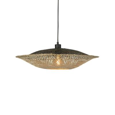 Suspension 1x e27 bambou naturel GOOD & MOJO Kalimantan D.60 cm