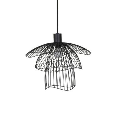 Suspension en m&eacute;tal noir XS Papillon - Forestier