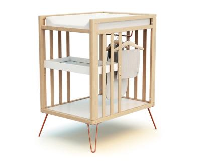 Jurababy table &agrave; langer 2 &eacute;tag&egrave;res only en bois