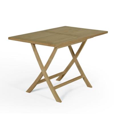 Table Pliante rectangulaire en Teck Ecograde Kensa&iuml; 120 x 70 cm