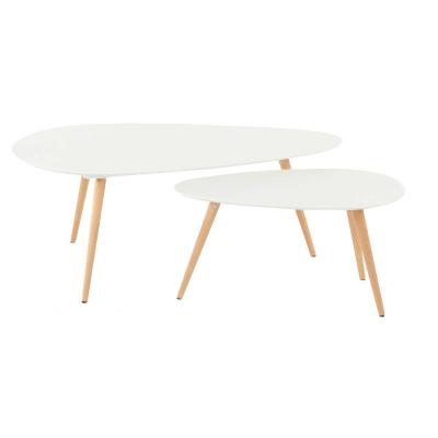 Zago Tables basses gig. natur set de 2 - ZAGO