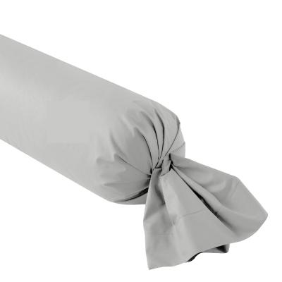 Taie de traversin Coton Gris Perle 160 cm - DODO