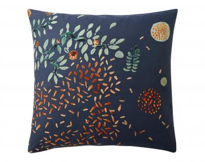 Taie d'oreiller MAGIC FOREST vert en coton