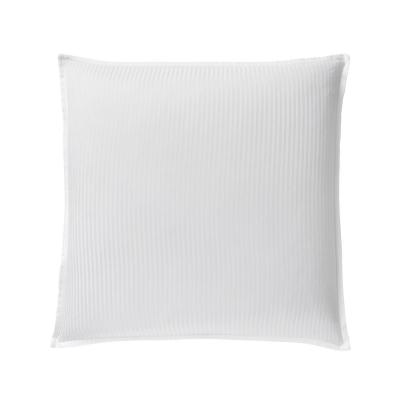 Taie D'oreiller Unie En Satin De Coton, Grand H&ocirc;tel Blanc - ESSIX