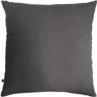 Taie d'oreiller Gris 60x60 Home Collection 785079 - Gris