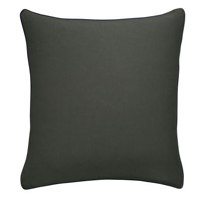 Taie d'oreiller Jersey Coloris Carbone 50x75 cm - DODO