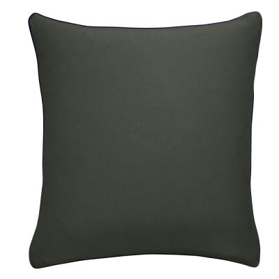 Taie d'oreiller Jersey Coloris Carbone 65x65 cm - DODO