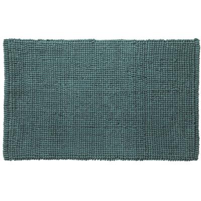 BALI - Tapis de bain en polycoton uni canard 50x80cm