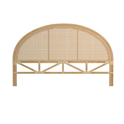 T&ecirc;te de lit 160 cm en rotin naturel - Madya - Beige