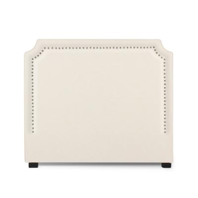 Intensedeco - T&ecirc;te de lit Diana Tissu 140cm Beige - Beige