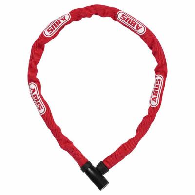 ABUS 4804K Steel-O-Chain 4804K/75 RD Unisex, Rouge, 75 cm