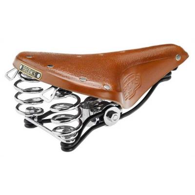 Brooks England B66 Saddle - Miel} - W 205mm}, Miel}