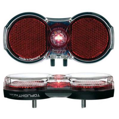Busch&muller Toplight Flat Permanent 50-80 Mm Rear Light Rouge