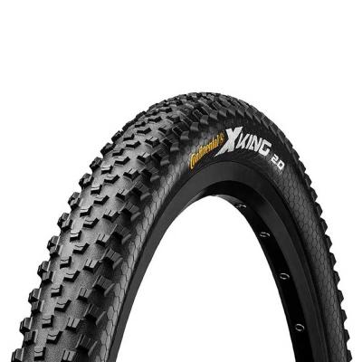 Continental Cross King Bicycle Tire Unisex-Adult, Black, 24"", 24 x 2.00