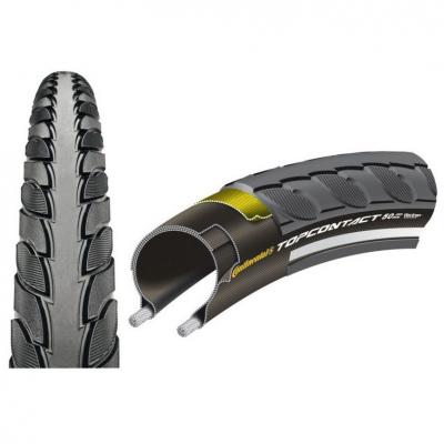 Pneu de route Continental Top Contact II City - 700 x 42c 0 Noir
