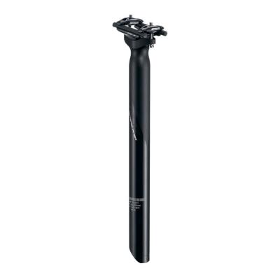 Tige de selle Afterburner 27.2x400 mm en aluminium noir, recul 0 mm, MTC