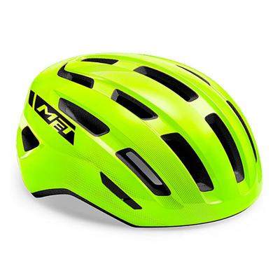 Casque V&eacute;lo Urbain Met Miles Mips - Fluo Yellow / Glossy - Taille M/L