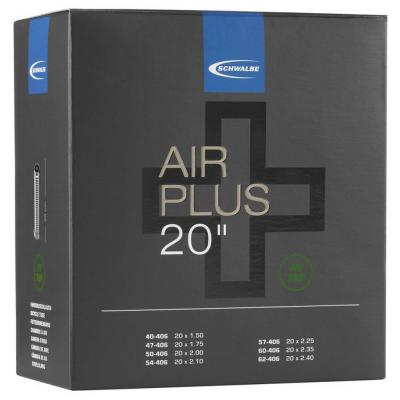 Chambre a air schwalbe air plus 20 av7 valve shrader 40mm