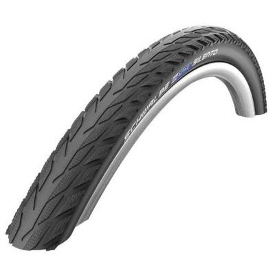 Pneu VTC 700x47 Schwalbe Silento renfort K-Guard noir flanc r&eacute;fl&eacute;chi