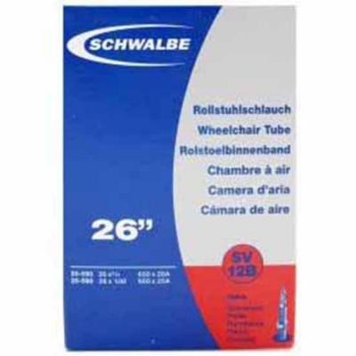 Schwalbe Sv12b Inner Tube Noir 26&acute;&acute; / 0.875-1.00