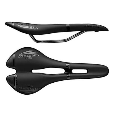 Selle San Marco Aspide Open-fit Racing Narrow Saddle Noir 132 mm