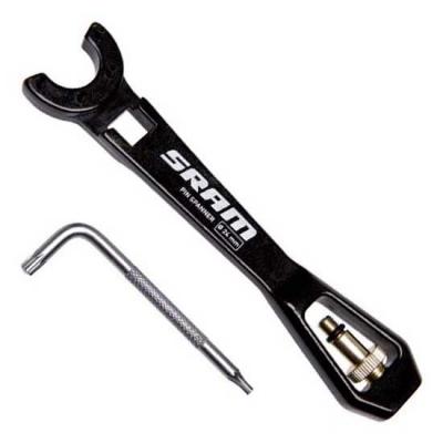 Sram Spanner Wrench/air Valve Tool-rockshox Vivid/vivid Air Noir