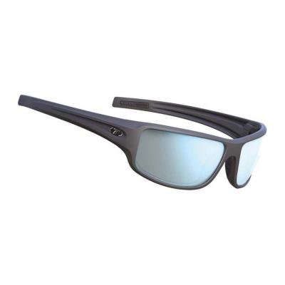 Lunettes tifosi bronx gunmetal verre fumes bleu