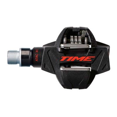 TIME PD ATAC XC 8 Black Red Adulte Unisexe, Noir-Noir