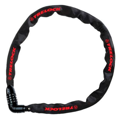 Trelock BC 115/110/4 Code Cha&icirc;ne antivol Mixte Adulte, Noir