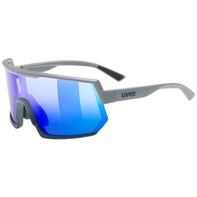 Uvex Sportstyle 235 Mirror Sunglasses Gris Mirror Blue/CAT2