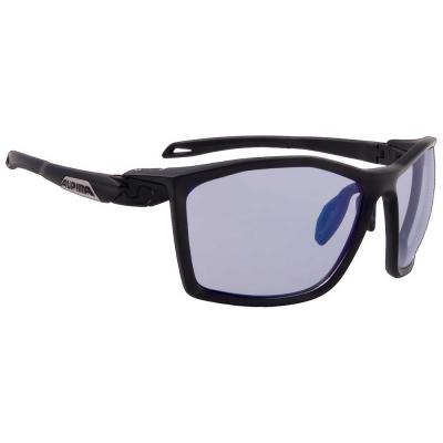ALPINA Adultes Twist Five VLM+ lunettes de sport, noir, taille unique