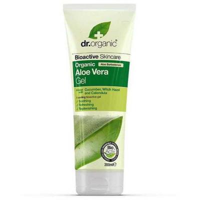 Dr. Organic Gel d'Aloe vera Bio Avec concombre Orme d'Ecosse et