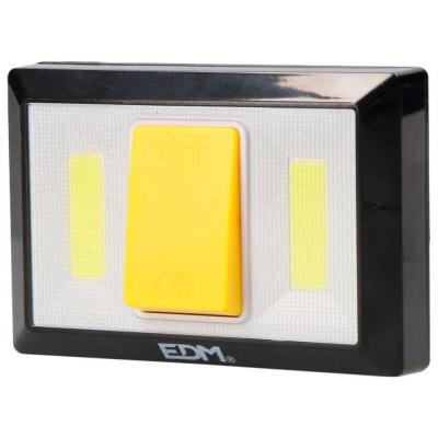 Edm 36440 200 Lumens Led Flashlight With Magnet Base Noir