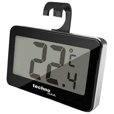 Technoline ws 7012 thermom&egrave;tre pour r&eacute;frig&eacute;rateur noir/argent