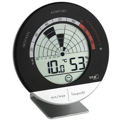 Tfa dostmann 30.5032 schimmel radar thermo-hygrom&egrave;tre num&eacute;rique